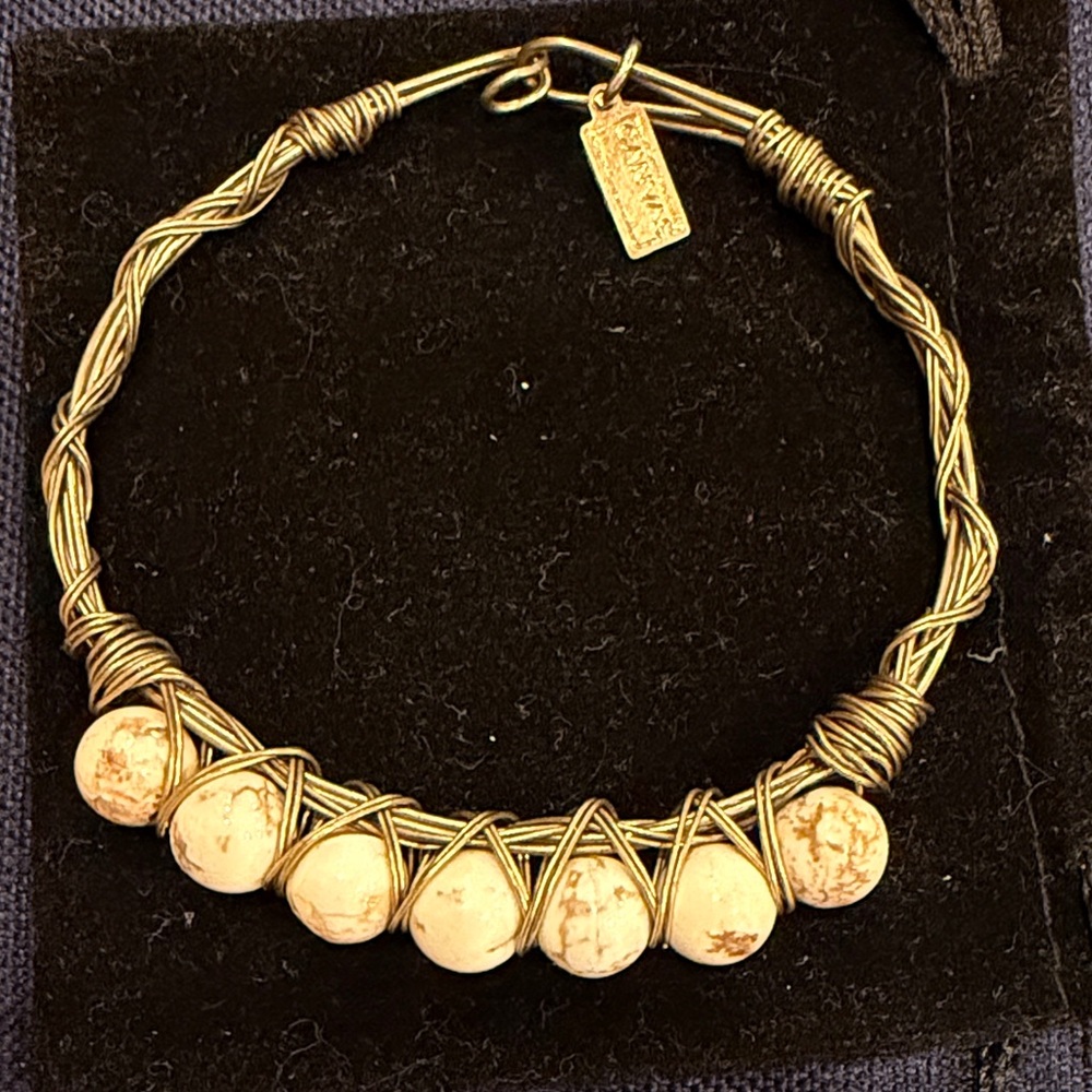 Canvas brand bracelet
